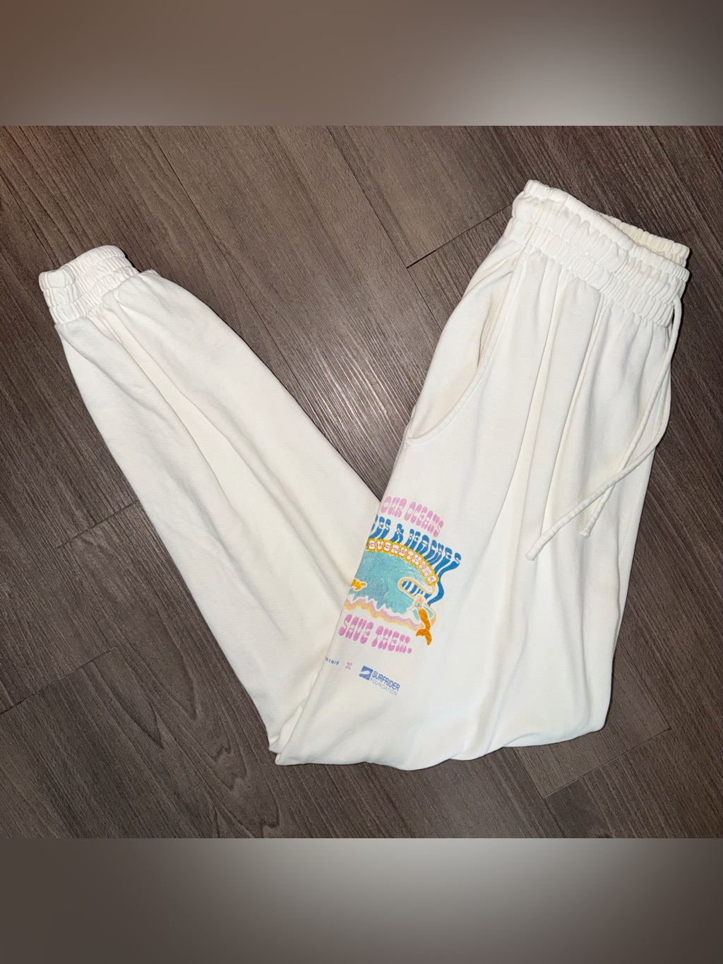 Frankies Bikinis X Surfrider Foundation Oversized SweatpantsJoggers